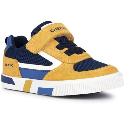 Geox B35A7B01422C2023 - Baskets citron pour enfants - Baskets pour enfants - Publicité Geox B35A7B01422C2023 - Baskets citron pour enfants - Baskets pour enfants - Publicité