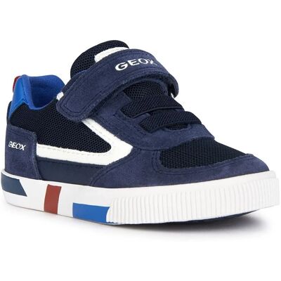 Geox B Kilwi Garçon B Baskets Bleues - Chaussures Décontractées - Publicité Geox B Kilwi Garçon B Baskets Bleues - Chaussures Décontractées - Publicité