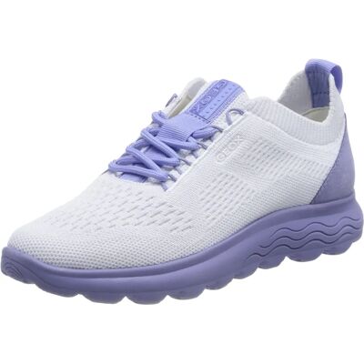 Chaussures GEOX Spherica Femme Blanc/Violet Clair - Chaussures - Publicité Chaussures GEOX Spherica Femme Blanc/Violet Clair - Chaussures - Publicité