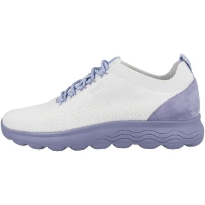 GEOX Spherica Buty - Off-white/liliowa - Sneakers GEOX Spherica Buty - Off-white/liliowa - Sneakers
