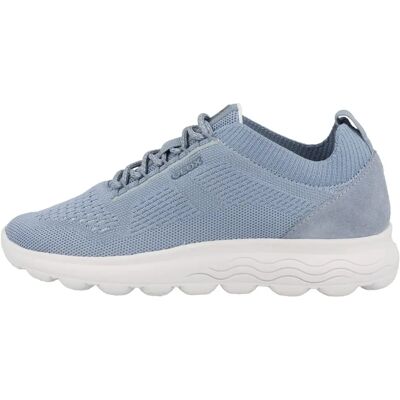 Geox Dames D Spherica Light Sky Sneakers - Ademend, Leer Geox Dames D Spherica Light Sky Sneakers - Ademend, Leer