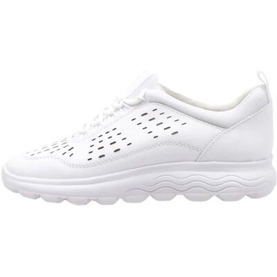 Geox Witte Spherica Schoenen - Sneakers voor Dames Geox Witte Spherica Schoenen - Sneakers voor Dames