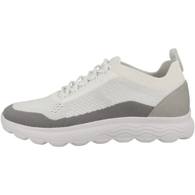 Buty GEOX Spherica Męskie Białe Jasny Szary - Buty - Mężczyzna Buty GEOX Spherica Męskie Białe Jasny Szary - Buty - Mężczyzna