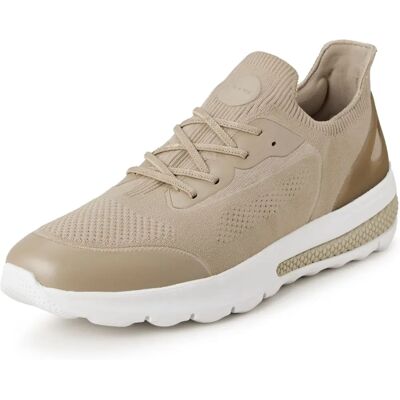 Baskets Geox Spherica Actif Marron Clair - Chaussures - Publicité Baskets Geox Spherica Actif Marron Clair - Chaussures - Publicité