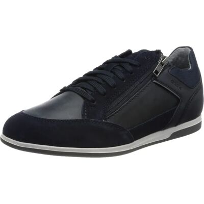 GEOX Chaussures Homme Bleu Nuit - Basses Baskets Décontractées - Publicité GEOX Chaussures Homme Bleu Nuit - Basses Baskets Décontractées - Publicité