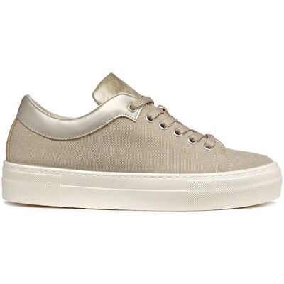Zapatillas Geox D Claudin Beige - Calzado Zapatillas Geox D Claudin Beige - Calzado