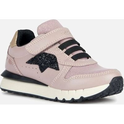 Buty Geox J Fastics Dziewczynki - Antyczny Róż/Złoty - Rozmiar 13/F - Buty sportowe Buty Geox J Fastics Dziewczynki - Antyczny Róż/Złoty - Rozmiar 13/F - Buty sportowe