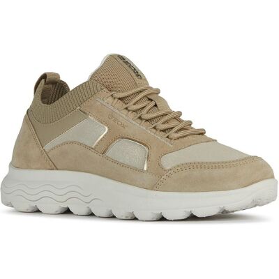 Zapatillas GEOX Spherica Beige - Casual y Deportivas Zapatillas GEOX Spherica Beige - Casual y Deportivas