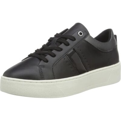 Geox Skyely Zwarte Sneakers - Sportieve Schoenen Geox Skyely Zwarte Sneakers - Sportieve Schoenen