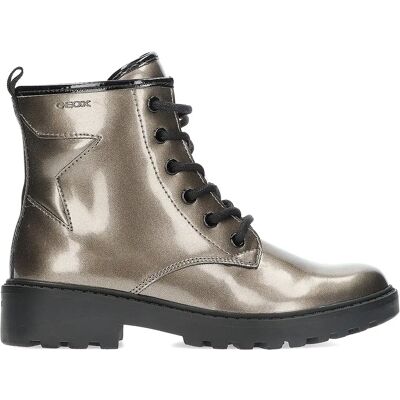Geox J Casey Girl (J9420G) - lood/zwart Geox J Casey Girl (J9420G) - lood/zwart