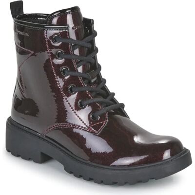 Geox J Casey Girl (J9420G) - mörk burgunder/svart Geox J Casey Girl (J9420G) - mörk burgunder/svart