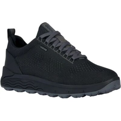 Geox Heren Spherica 4x4 Trainers - Zwart Geox Heren Spherica 4x4 Trainers - Zwart