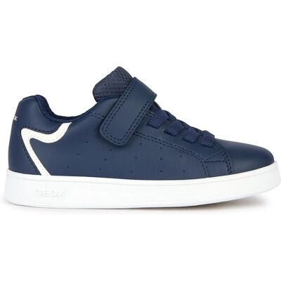 Geox Barn J Eclyper Navy Låga Tennisskor - Skor Geox Barn J Eclyper Navy Låga Tennisskor - Skor