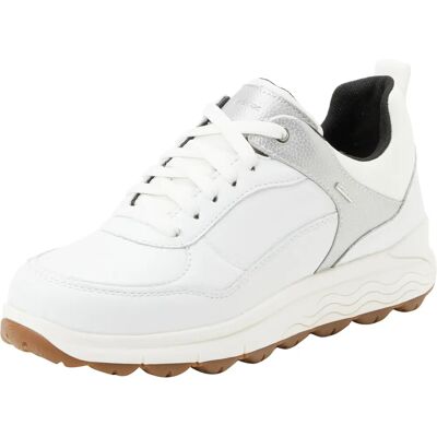 GEOX Białe Spherica 4x4 B Abx Sneakers - Komfort i Styl GEOX Białe Spherica 4x4 B Abx Sneakers - Komfort i Styl