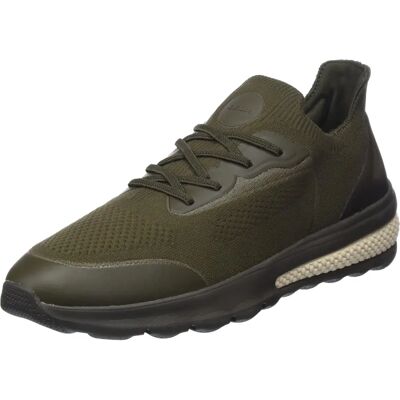 Geox Spherica Green Sneakers - Casual Sport Shoes Geox Spherica Green Sneakers - Casual Sport Shoes