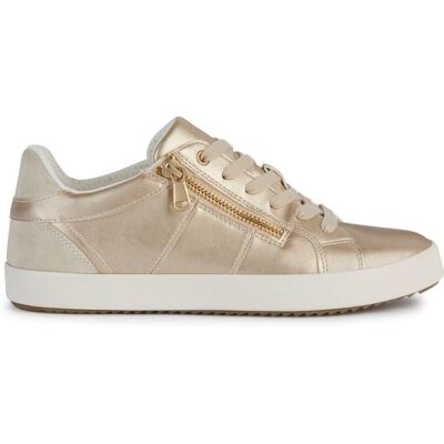 Geox D Blomiee E - Chaussures Respirantes avec Fermeture Éclair Pratique - Publicité Geox D Blomiee E - Chaussures Respirantes avec Fermeture Éclair Pratique - Publicité