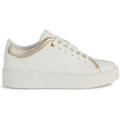 Baskets Geox Skyely - Femmes Blanches Baskets Geox Skyely - Femmes Blanches