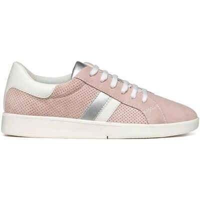 GEOX Baskets Rose Clair - Sneakers Basses - Publicité GEOX Baskets Rose Clair - Sneakers Basses - Publicité