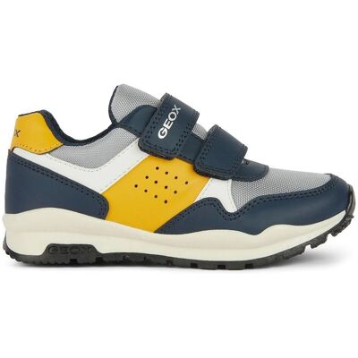 GEOX Pavel Schuhe Blau/Orange - Schuhe GEOX Pavel Schuhe Blau/Orange - Schuhe