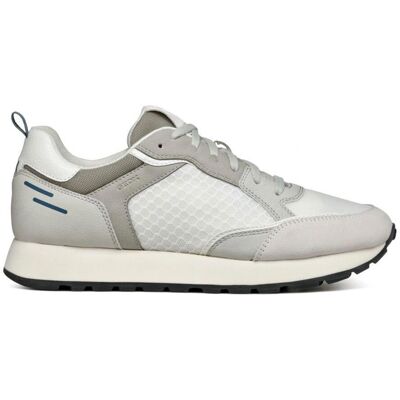 Zapatillas Geox Partenio - Zapatos Blancos Transpirables para Hombre Zapatillas Geox Partenio - Zapatos Blancos Transpirables para Hombre