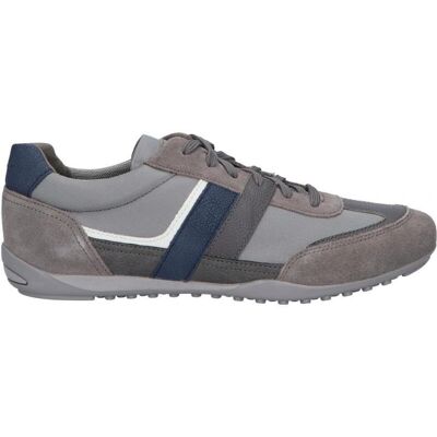 GEOX Dunkelgraue Herrenschuhe Wells - Sneaker GEOX Dunkelgraue Herrenschuhe Wells - Sneaker