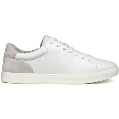 Geox U Avola White Breathable Casual Sneakers Geox U Avola White Breathable Casual Sneakers