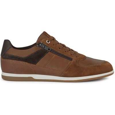 Zapatillas GEOX Renan Marrón - Baja, Ante, Cordones - Zapatillas Zapatillas GEOX Renan Marrón - Baja, Ante, Cordones - Zapatillas