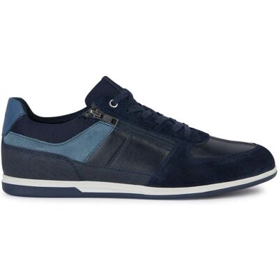 GEOX Renan Heren Blauwe Schoenen GEOX Renan Heren Blauwe Schoenen