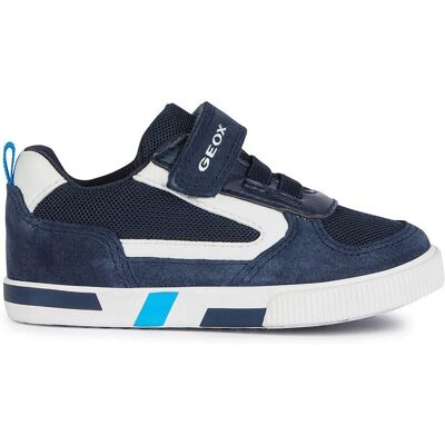 Geox B Kilwi Barn Sneakers - Andningsbara, Vulkaniserad sula Geox B Kilwi Barn Sneakers - Andningsbara, Vulkaniserad sula