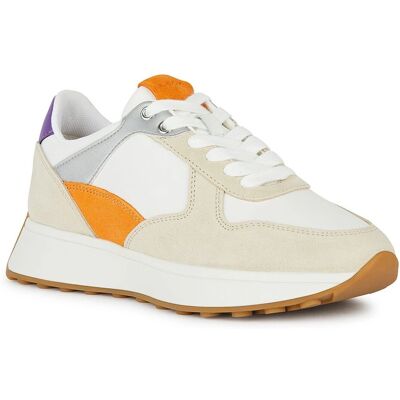 GEOX D45MDA 02285 Chaussures décontractées en cuir multicolore - Chaussures - Publicité GEOX D45MDA 02285 Chaussures décontractées en cuir multicolore - Chaussures - Publicité