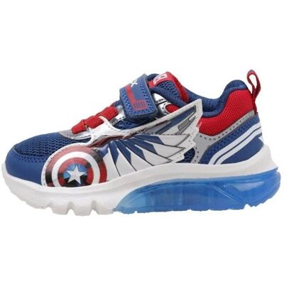 Zapatillas con luces de Avengers en azul - Calzado infantil Geox Zapatillas con luces de Avengers en azul - Calzado infantil Geox