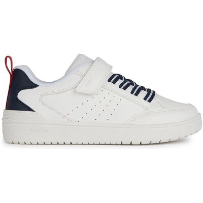 GEOX J45lqa05411 Washiba Skor Vit/marinblå - Skor GEOX J45lqa05411 Washiba Skor Vit/marinblå - Skor
