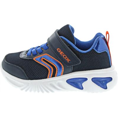 GEOX J ASSISTER BOY C Blauw - Sneakers GEOX J ASSISTER BOY C Blauw - Sneakers
