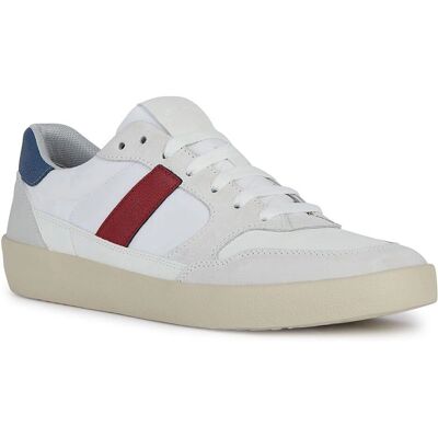 GEOX Affile Turnschuhe - Weiß-Grau - Atmungsaktive Technologie GEOX Affile Turnschuhe - Weiß-Grau - Atmungsaktive Technologie