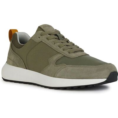 Geox Volpiano Lichtgroene Sneakers - Sneakers Geox Volpiano Lichtgroene Sneakers - Sneakers