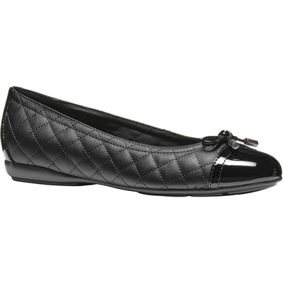 Geox D ANNYTAH B Ballerine Marine Noire - Publicité Geox D ANNYTAH B Ballerine Marine Noire - Publicité