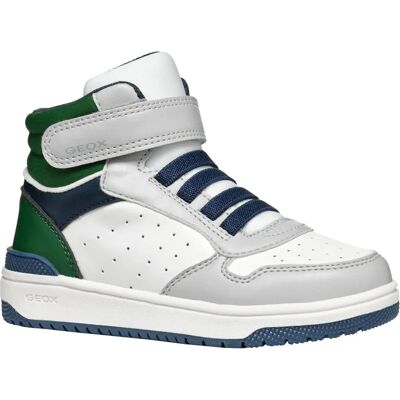 GEOX Washiba Junior Ljusgrå/Dark Green Skor - Skor GEOX Washiba Junior Ljusgrå/Dark Green Skor - Skor