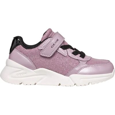 GEOX Loftus Junior Donkerroze/Zwart Sportschoenen - Sneakers GEOX Loftus Junior Donkerroze/Zwart Sportschoenen - Sneakers