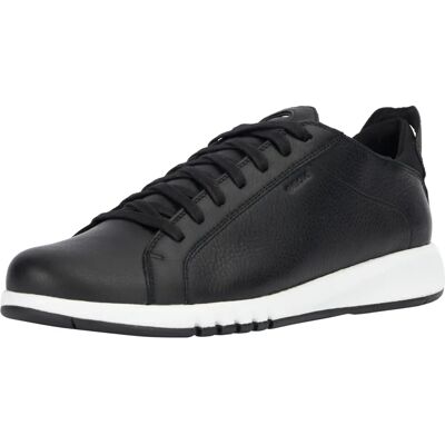 Geox U357FA 00046 C9999 Sneakers - Licht, Ademend, Klassiek Zwart - Sneakers Geox U357FA 00046 C9999 Sneakers - Licht, Ademend, Klassiek Zwart - Sneakers
