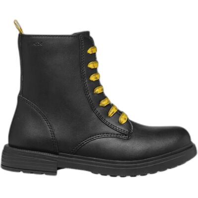 GEOX Eclair Buty Czarny/Żółty - Styl miejski GEOX Eclair Buty Czarny/Żółty - Styl miejski