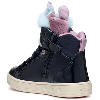Geox J468wa J Skyline Bottines Marine - Bottines - Publicité Geox J468wa J Skyline Bottines Marine - Bottines - Publicité