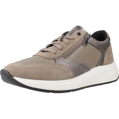 Zapatillas de Cuero con Cierre de Cremallera Geox Cristael - Zapatillas Zapatillas de Cuero con Cierre de Cremallera Geox Cristael - Zapatillas