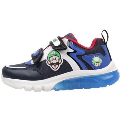 Tênis Geox Ciberdron para crianças - Colaboração Nintendo - Respirável e com luzes Tênis Geox Ciberdron para crianças - Colaboração Nintendo - Respirável e com luzes