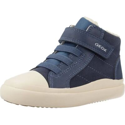 Geox B Gisli Blå Sneakers - Pojkar EU 20 Geox B Gisli Blå Sneakers - Pojkar EU 20