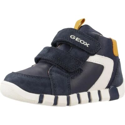 Geox B Iupidoo Baskets Bleues - Sneakers Geox B Iupidoo Baskets Bleues - Sneakers