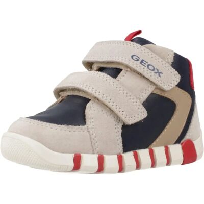 Geox Boy's B Iupidoo Beige Sneakers - Sneaker Geox Boy's B Iupidoo Beige Sneakers - Sneaker