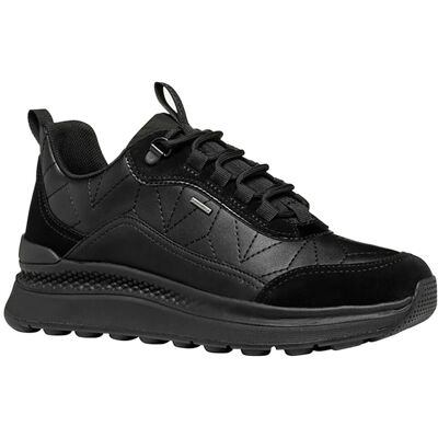 Baskets GEOX Spherica Actif X2 Noires pour femmes Baskets GEOX Spherica Actif X2 Noires pour femmes