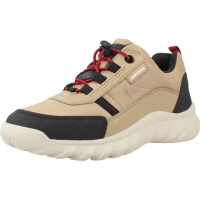 GEOX Simbyos Abx Junior Beige/Zwart Schoenen - Buitenbescherming GEOX Simbyos Abx Junior Beige/Zwart Schoenen - Buitenbescherming
