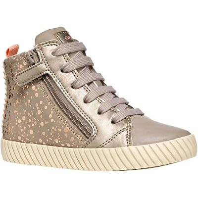 GEOX Mirroless Dziewczynka Beżowa Ciemna - Sneakers GEOX Mirroless Dziewczynka Beżowa Ciemna - Sneakers
