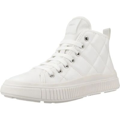 Geox J Laquinny Białe Wysokie Buty - But Geox J Laquinny Białe Wysokie Buty - But